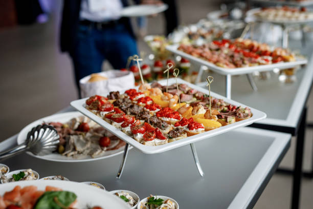istock Close-up of snacks at an event 1170686786