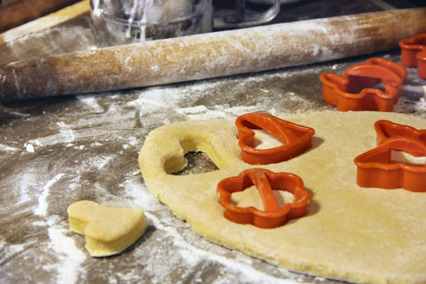 istock Cooking cookies in the kitchen. Bakery products 1170692403