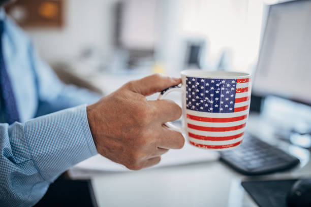istock American businessman drinking coffee 1170694585