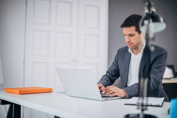 istock Businessman in the office 1170695801