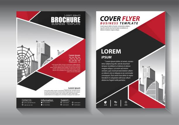 istock Business abstract vector template. Brochure design, cover modern layout, annual report, poster, flyer in A4 with colorful triangles, geometric shapes for tech, science, market with light background 1170696133