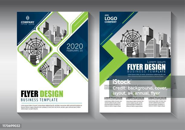 Business Abstract Vector Template Brochure Design Cover Modern Layout Annual Report Poster Flyer In A4 With Colorful Triangles Geometric Shapes For Tech Science Market With Light Background Stock Illustration - Download Image Now