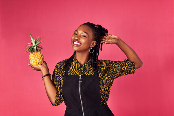 istock Pineapple smiles all the way 1170700431