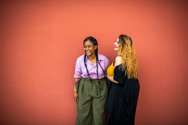 istock Beautiful curvy women laughing 1170700706