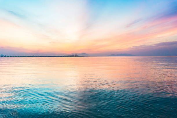 istock Reflection of sunrise for blur background 1170700856