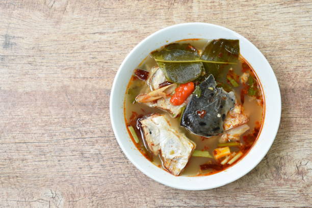 istock boiled salmon fish in spicy tom yum soup 1170702314