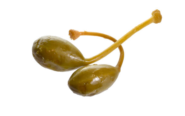 istock Pickled caper berries isolated on white background 1170702681