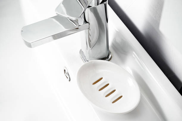 istock In the soap box next to the faucet 1170703905