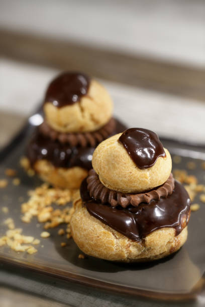 istock religious, French chocolate pastry on a table 1170705732