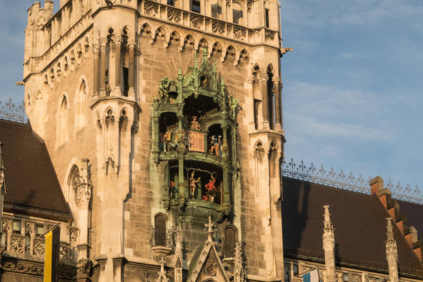 istock Glockenspiel at Marienplatz, Munich, Germany 1170707063