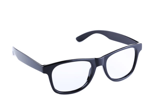 istock Eye glasses isolated on white background 1170707508
