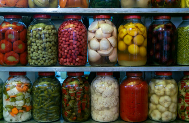 istock Glass of pickled vegetables 1170710065