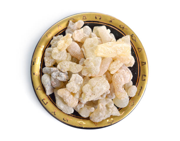 istock Frankincense, also known as olibanum Isolated on white, 1170713203