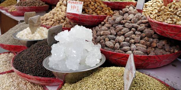 istock Dry fruits on display 1170714453