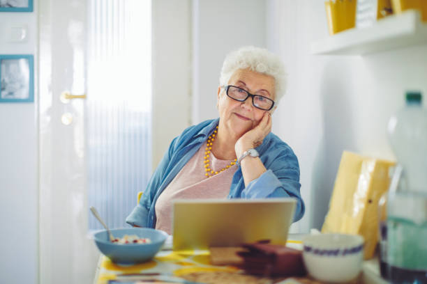 istock Senior woman at home 1170715143