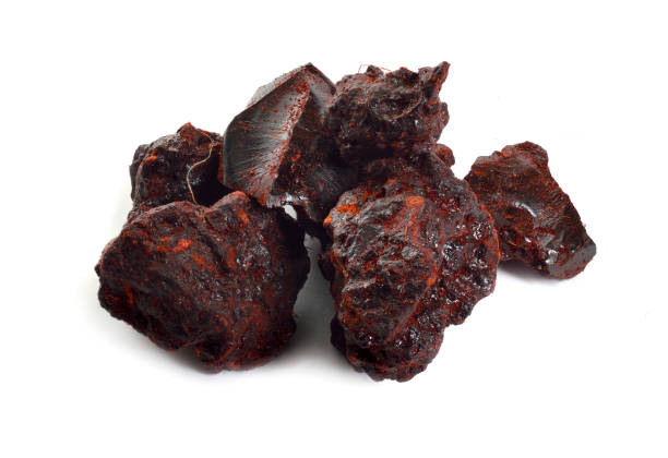 istock Dragon's blood red resin isolated on white background. 1170715799