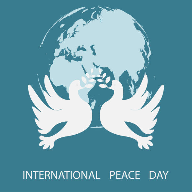 istock International Day of Peace. 21 September. World Peace Day greeting card. Vector illustration 1170719229