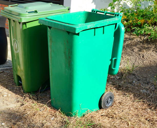 istock Green containers with garden waste 1170731484