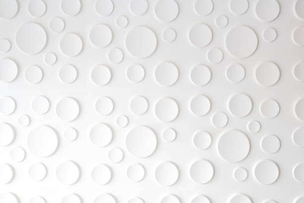 white background with a circular pattern - disco ball fotos imagens e fotografias de stock