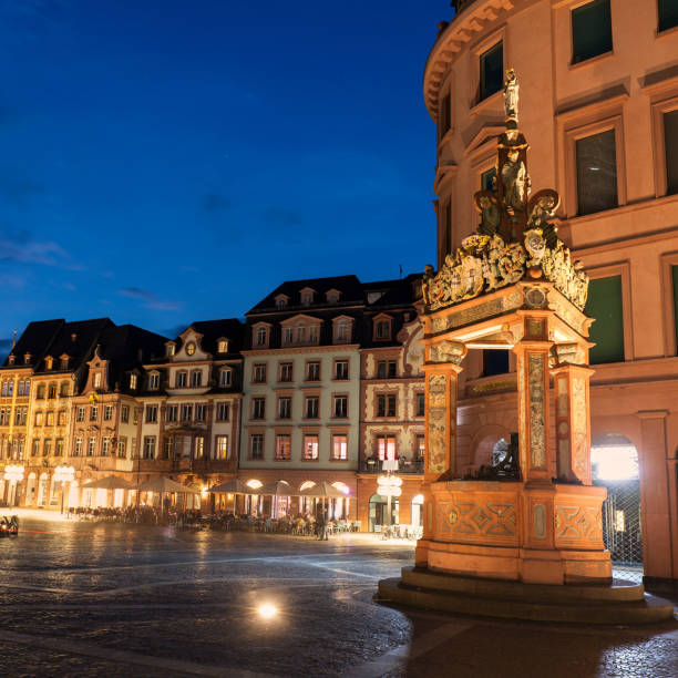 istock Panorama of Mainz at evening 1170732805