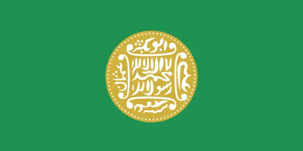 Vector illustration of Rohingya Flag Vector