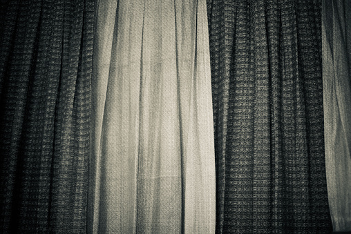 Curtain clothes of a window unique photo