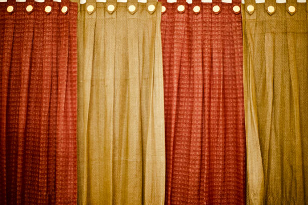 Curtain clothes of a window unique photo