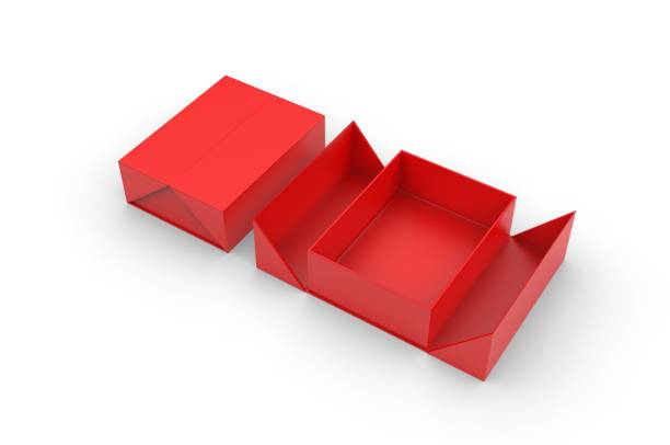 istock Blank hard box for branding and mock up. 3d render illustration. 1170736777