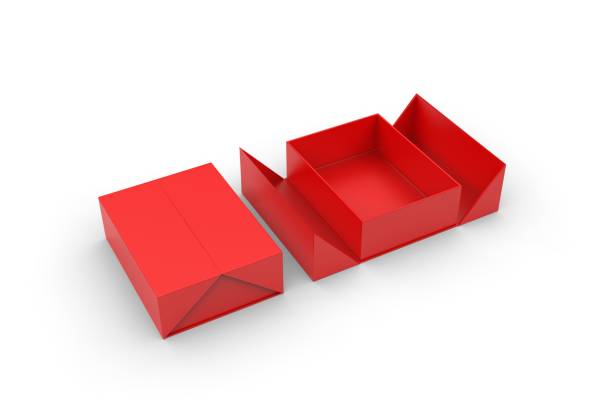 istock Blank hard box for branding and mock up. 3d render illustration. 1170736822
