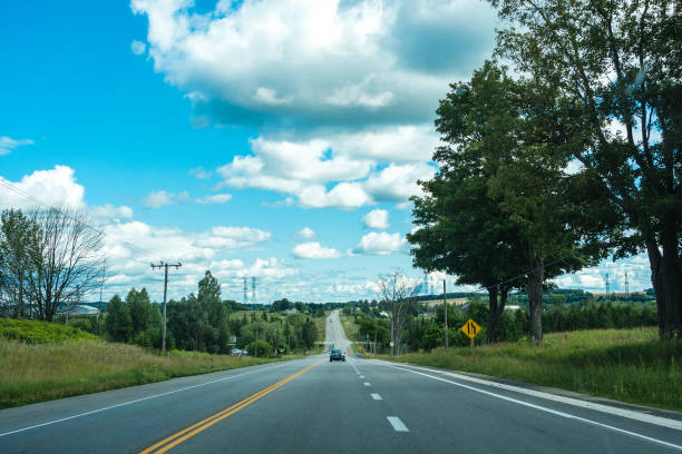 istock The road with a panoramic view of the fields 1170739341