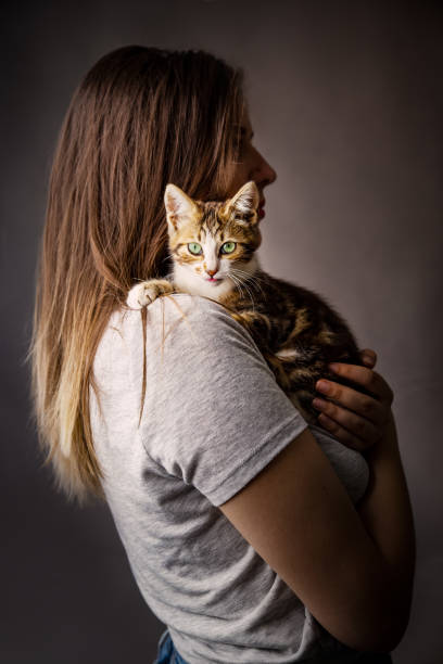 istock Kitten and the owner 1170739705