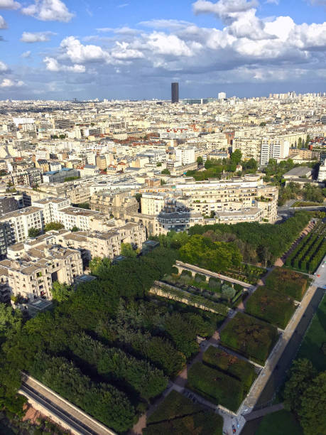 istock Paris city and park aerial view 1170742199