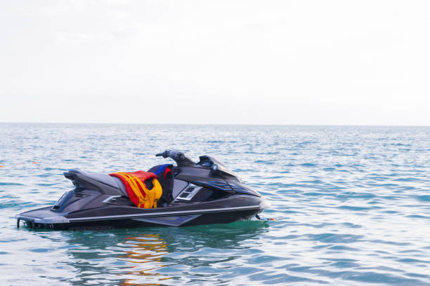 istock Jet ski on the black sea in summer 1170744020