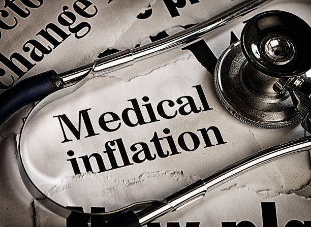 istock Newspaper headlines about medical inflation 1170749149