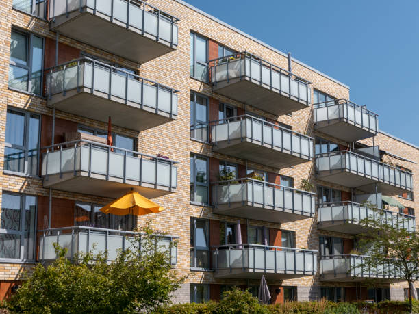 istock Facade of a modern residential building 1170749209
