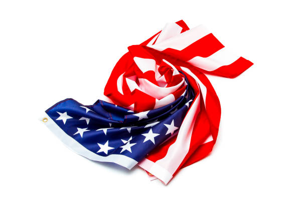 istock United States flag isolated on white 1170750957