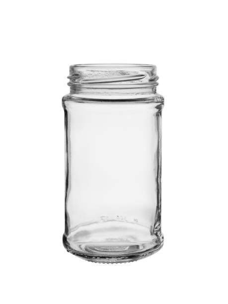 istock empty open glass food jar isolated on white background 1170753445