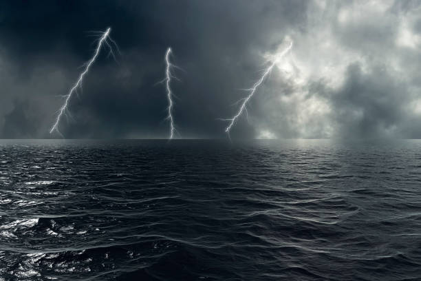 istock Stormy weather on the ocean 1170756482