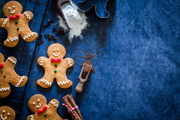 istock Ingredients and utensils for Christmas cookies preparation 1170759321