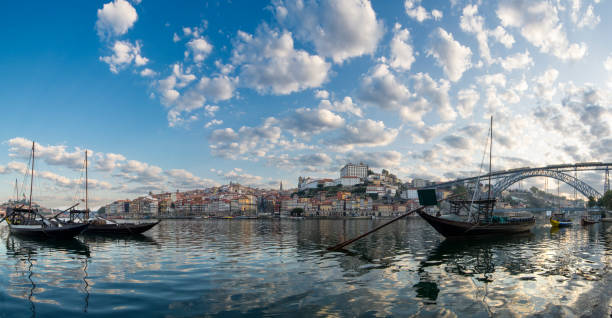 istock Panoramic view of Porto over Douro river 1170760389