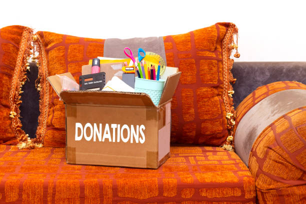 istock concept donations of supplies, back to school 1170761473