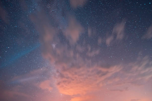 istock Beautiful milky way galaxy. Space background. Astronomical photo. 1170761557