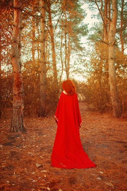 istock Woman in the forest. 1170763124