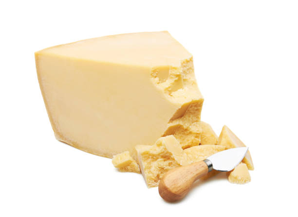 istock Parmesan cheese isolated on white 1170764245