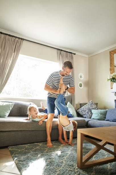 istock Family having a fun filled day at home 1170771397