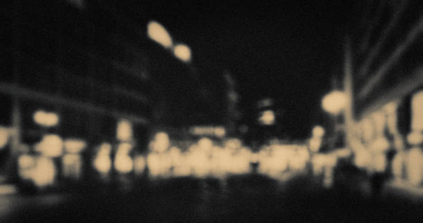 베를린 의 밤 - 프리드리히슈트라세 - berlin germany night city motion 뉴스 사진 이미지