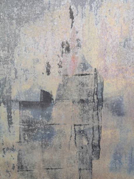 istock Grey vintage texture concrete metal wall abstract background 1170773311