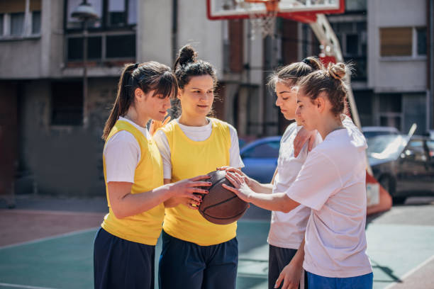 istock Women on the court 1170779728