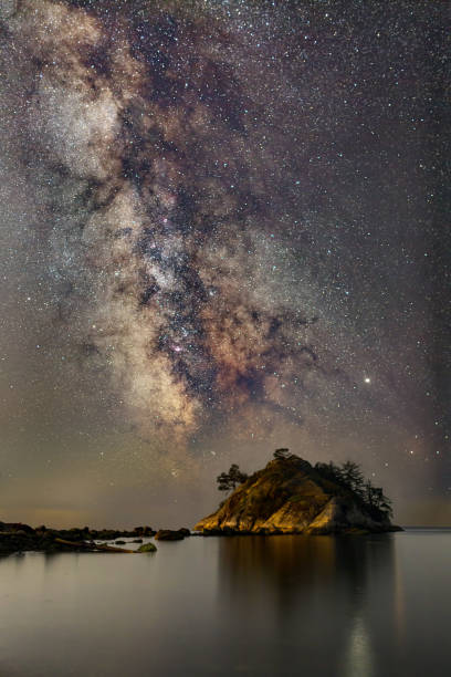 istock Milky Way with islet, Whytecliff Park, West Vancouver, BC, Canada 1170780067