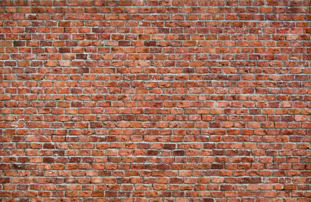 Brick wall dirty old texture background stock photo